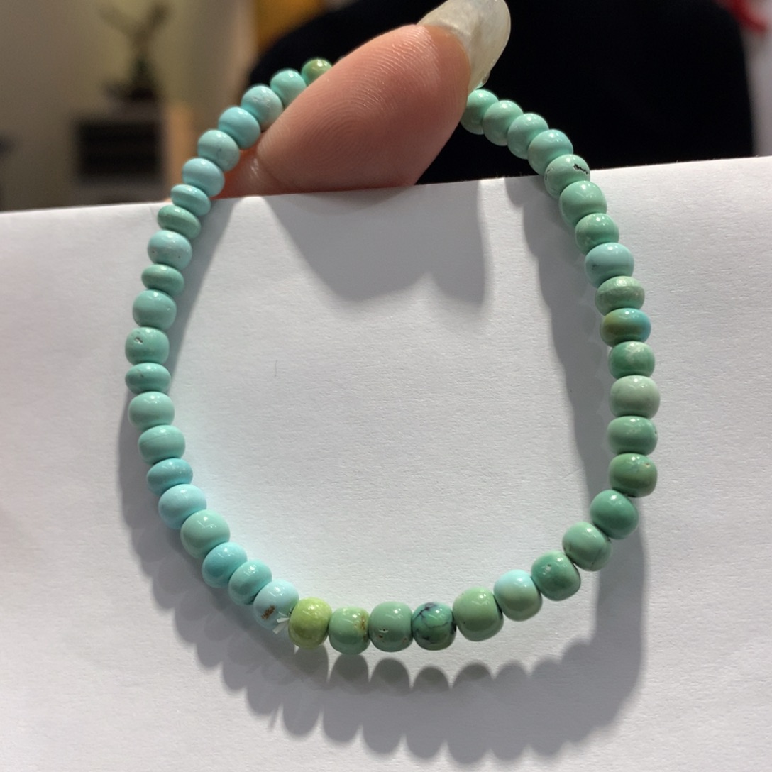 绿松石单圈未镶嵌