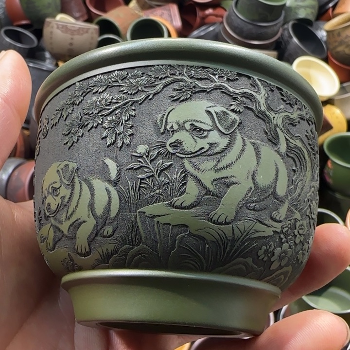 茶杯紫砂全手工制作工艺