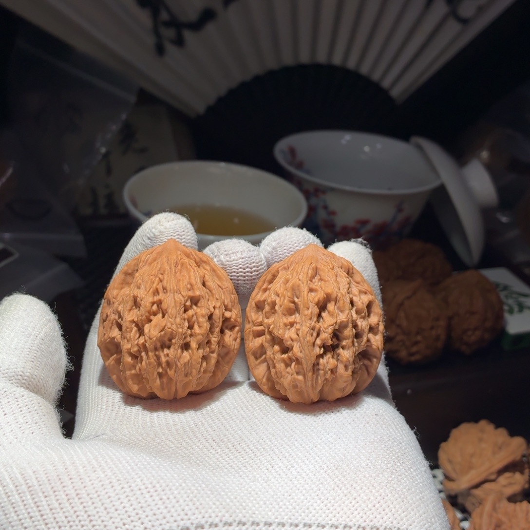 南***身吊坠文玩核桃虎头