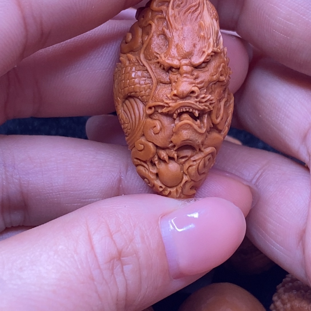 泪***痕手串/手链橄榄核龙