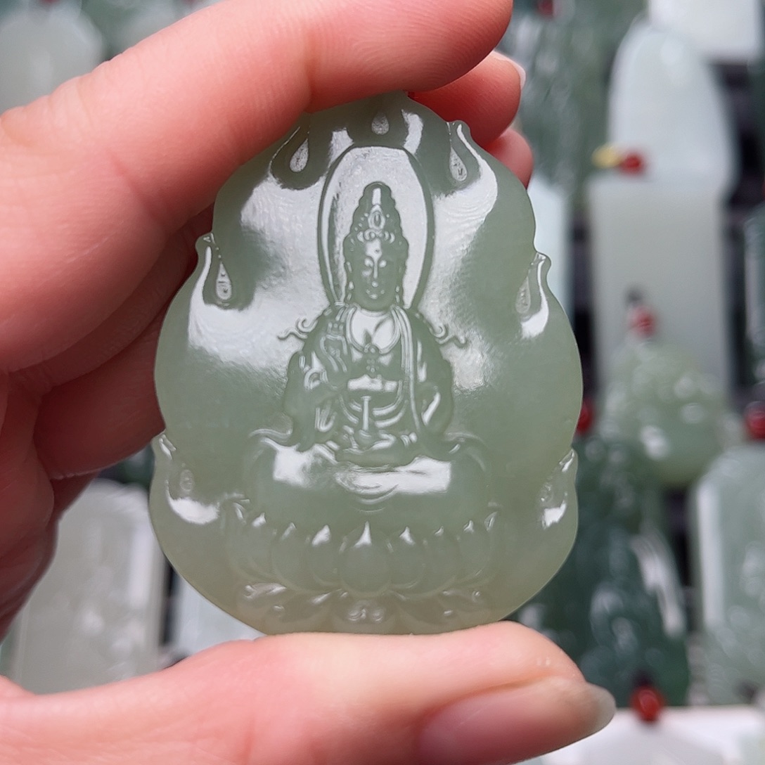 和田玉挂件未镶嵌