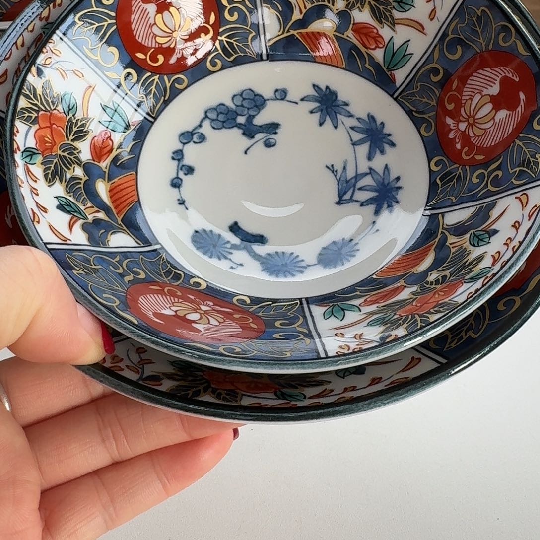 瓷片2只深盘，14厘米➕16厘米