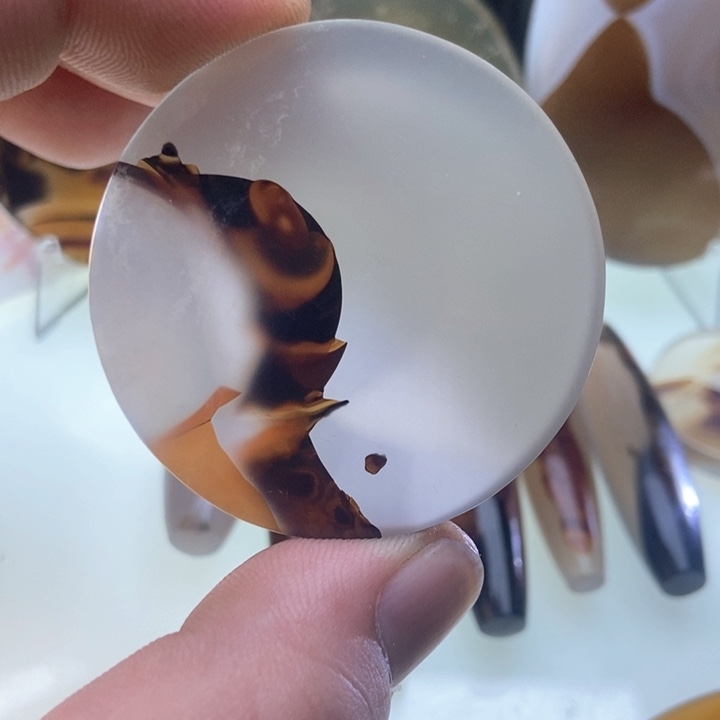 【闪购商品】玛瑙/玉髓吊坠(不含链)未镶嵌