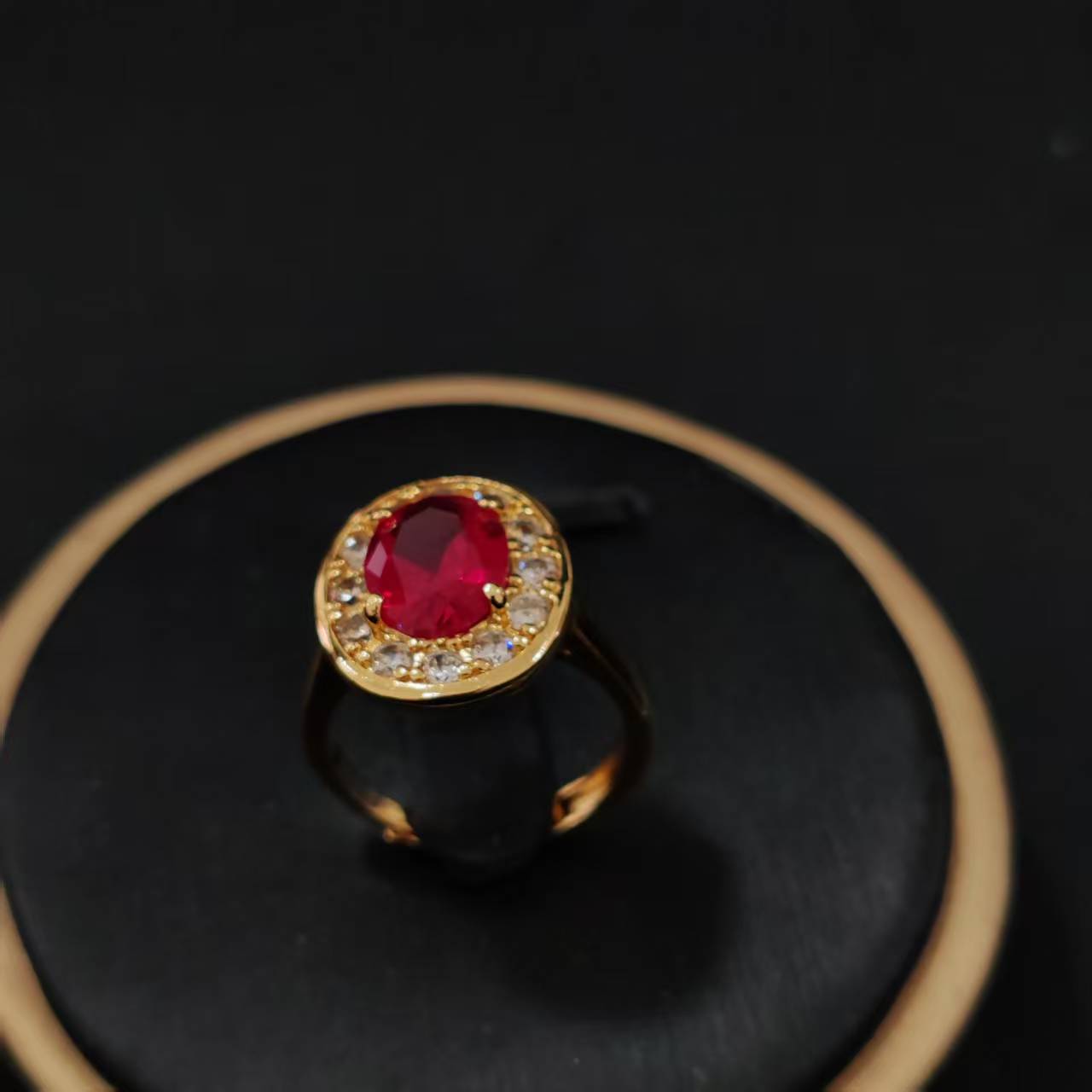 【南非定制】经典高级轻奢大气百搭戒指YWD122801