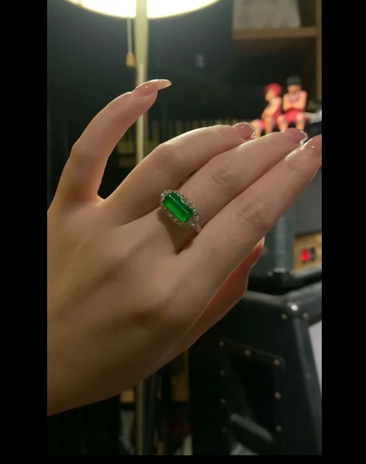 合金仿珍珠戒指 非金属仿珍珠吊坠 纯天然玉 玉中之王（糖）