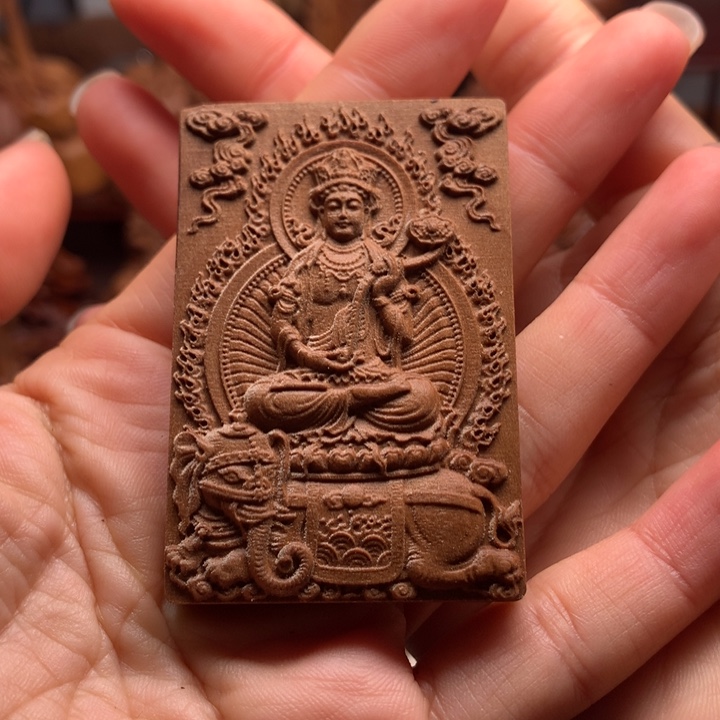 檀香木无事牌老山檀木