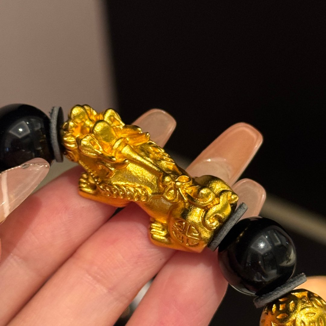 合金手链 合金男士大貔貅手串高级感手串招财进宝时尚手饰饰品