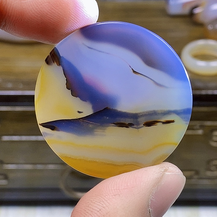 未镶嵌颈饰玛瑙/玉髓