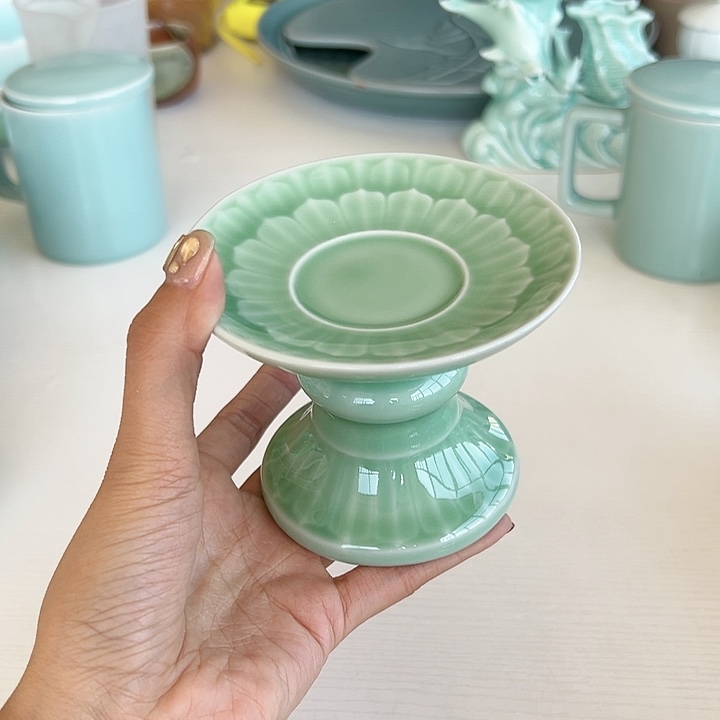 小米茶器龙泉青瓷