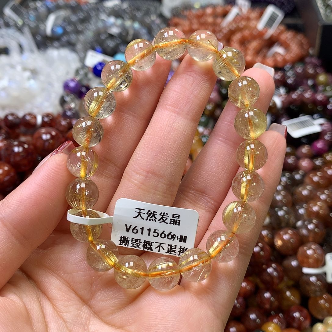 水晶手链未镶嵌，