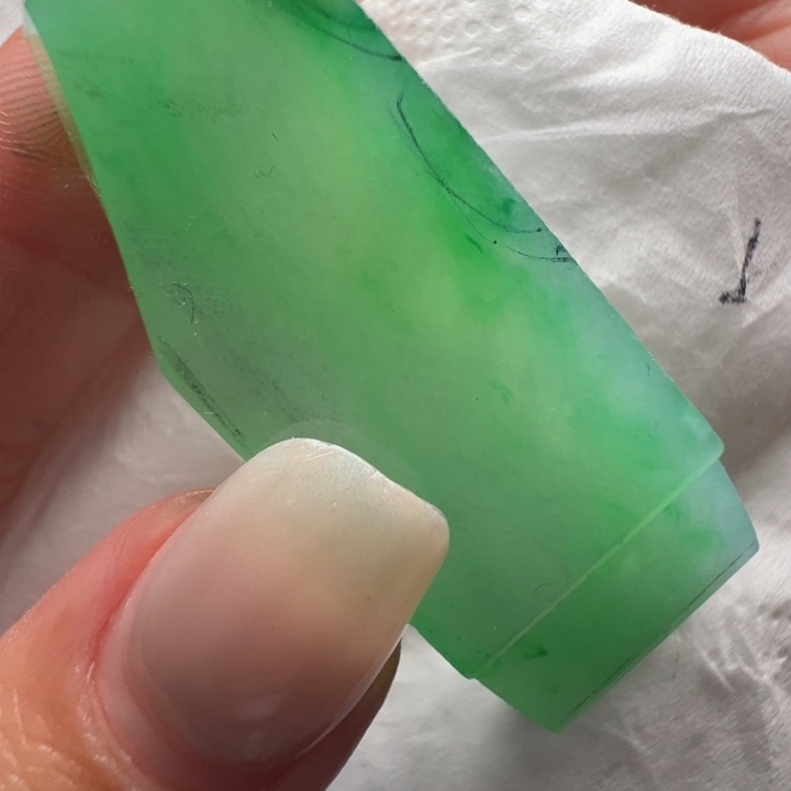 8***度定制翡翠未镶嵌包工