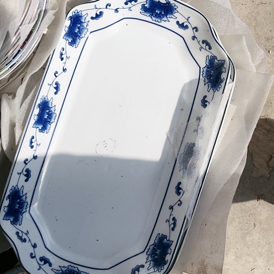 盘12寸盘一个陶瓷陶瓷