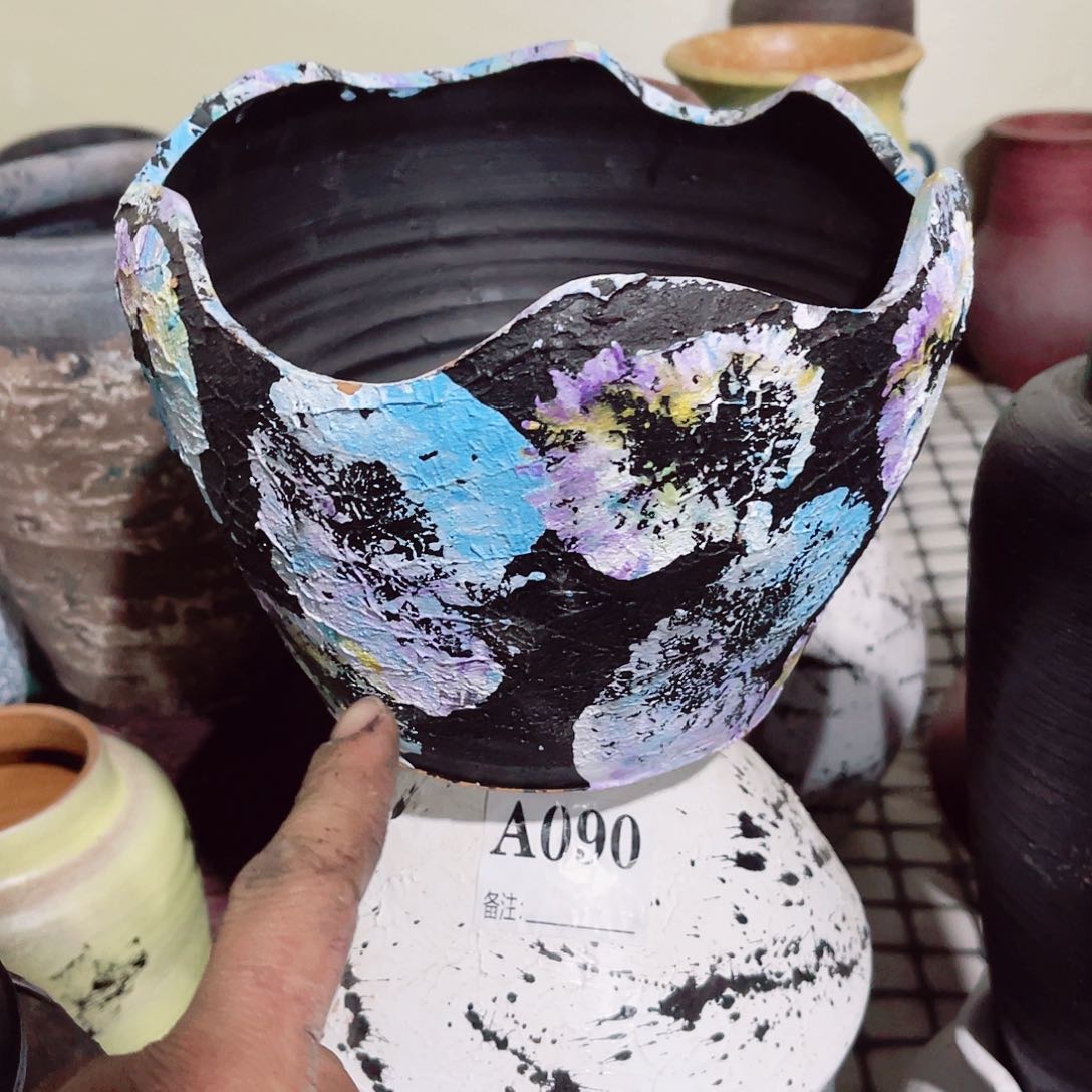 带孔口径20高度18微瑕