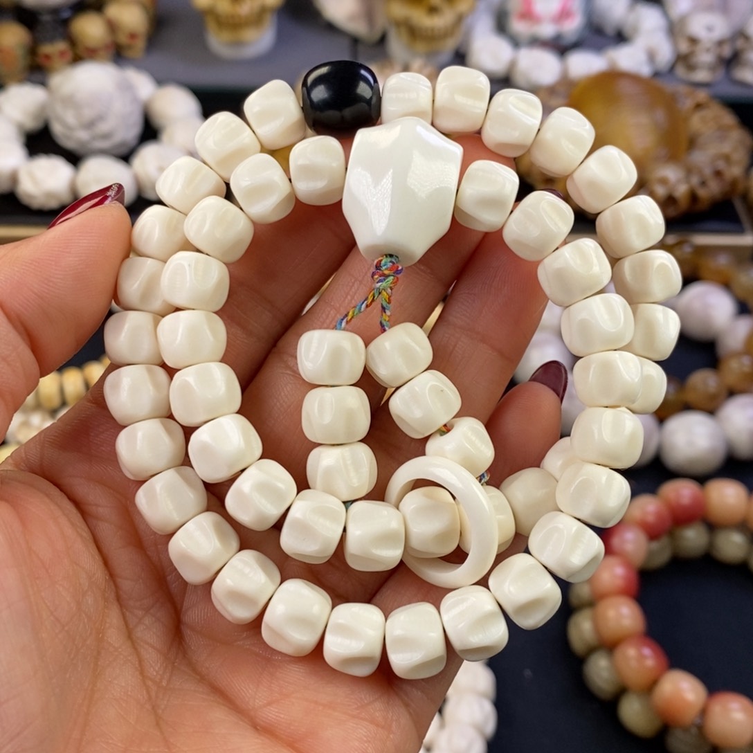 鹿骨把件好看好玩