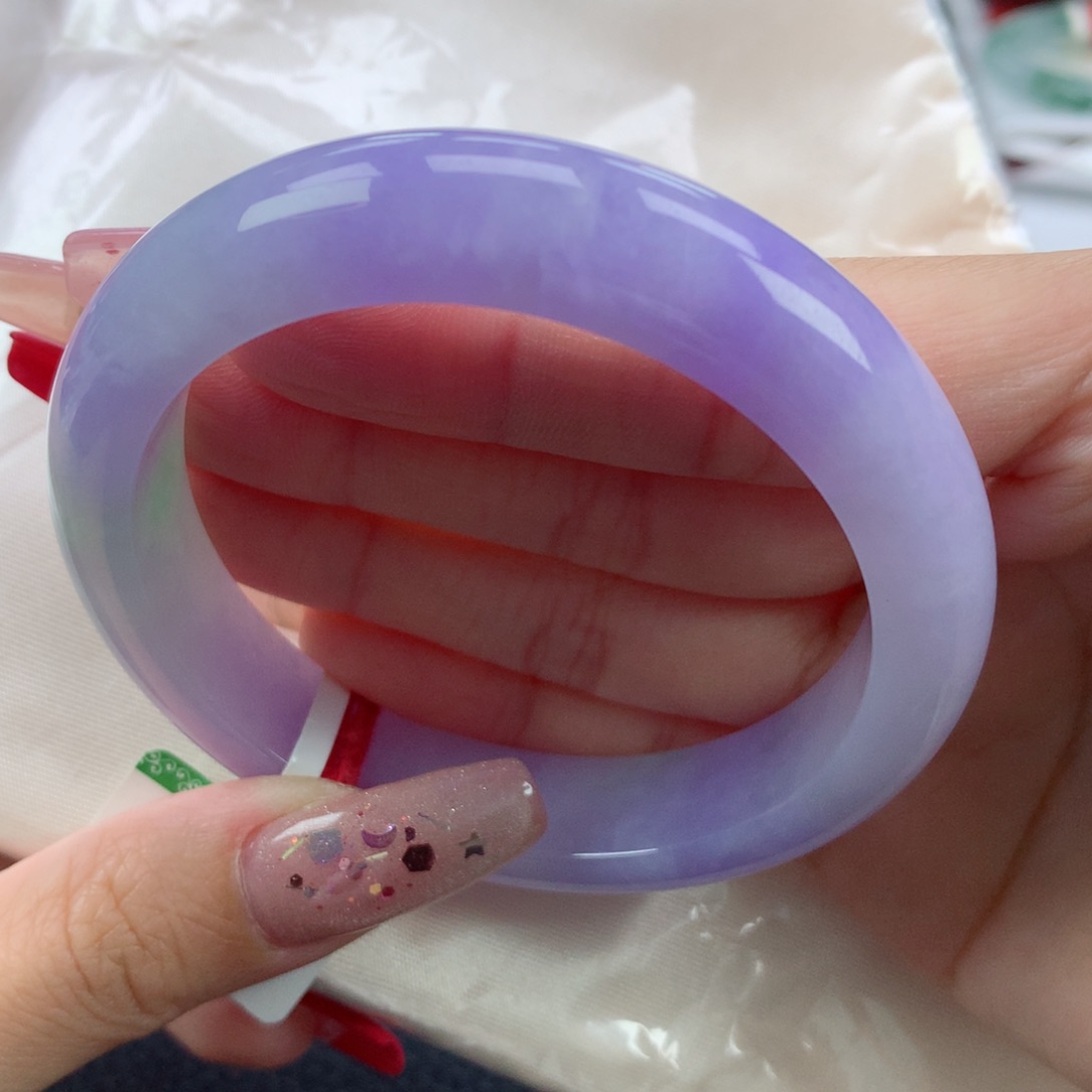 翡翠手镯未镶嵌57.3正圈