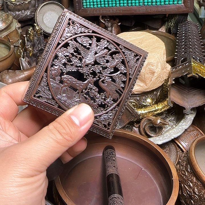铜器办公室茶室摆件