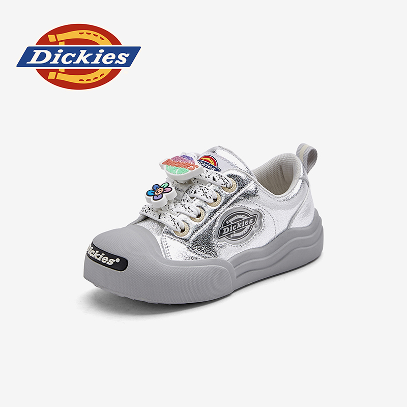 Dickies童鞋流光风2025秋季新款时尚板鞋百搭透气低帮儿童休闲鞋