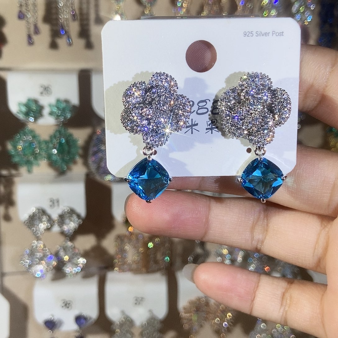 铜合金925银锆石