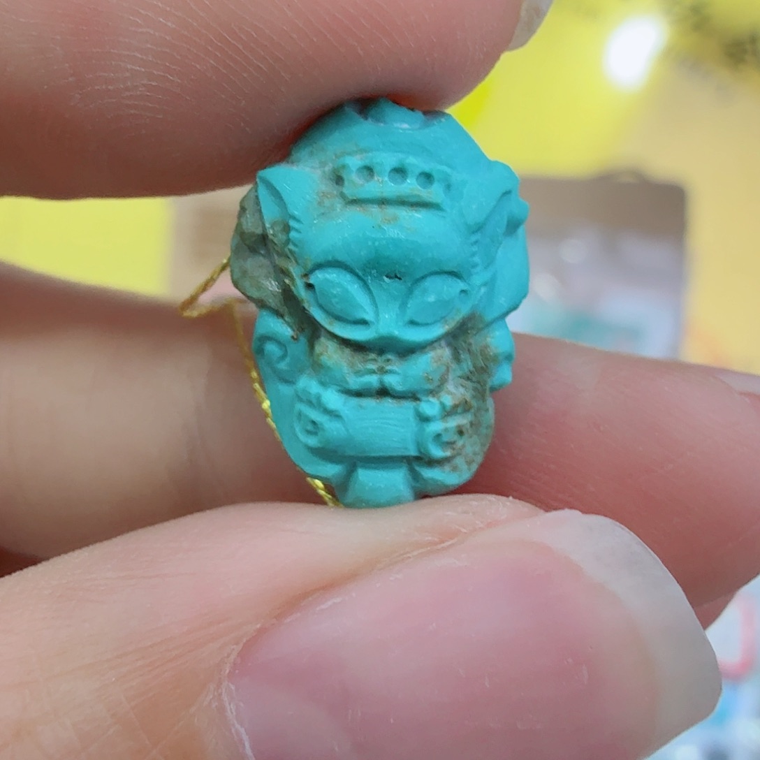 未镶嵌绿松石珠宝奇石