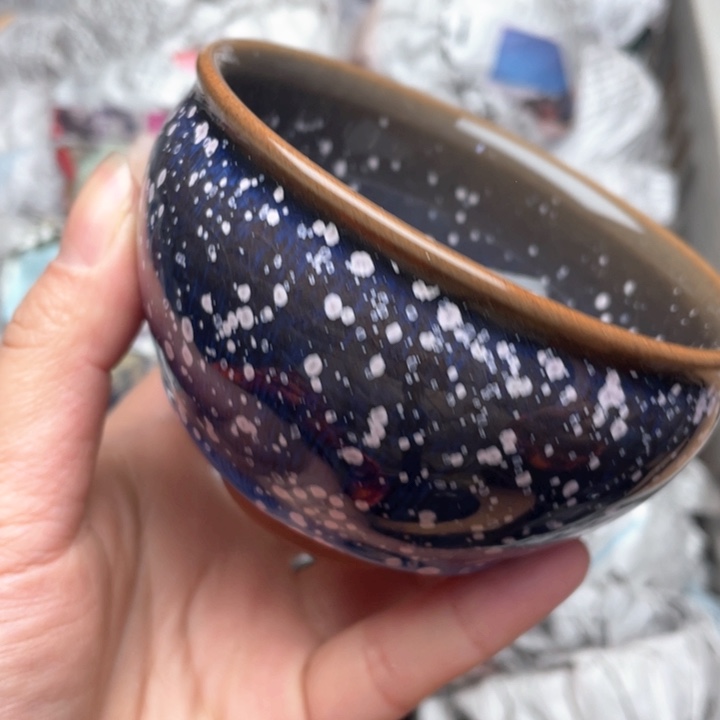 茶盏建窑建盏主人杯