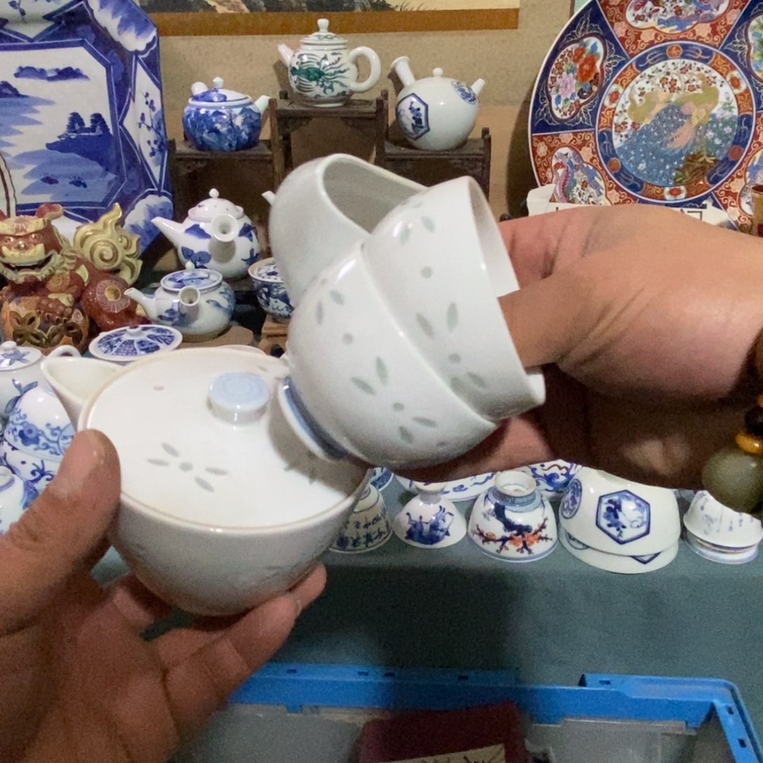 瓷片舶来瓷器满28包邮当日凑单