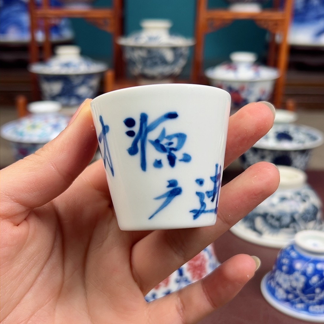 珠珠分享景德镇手工手绘