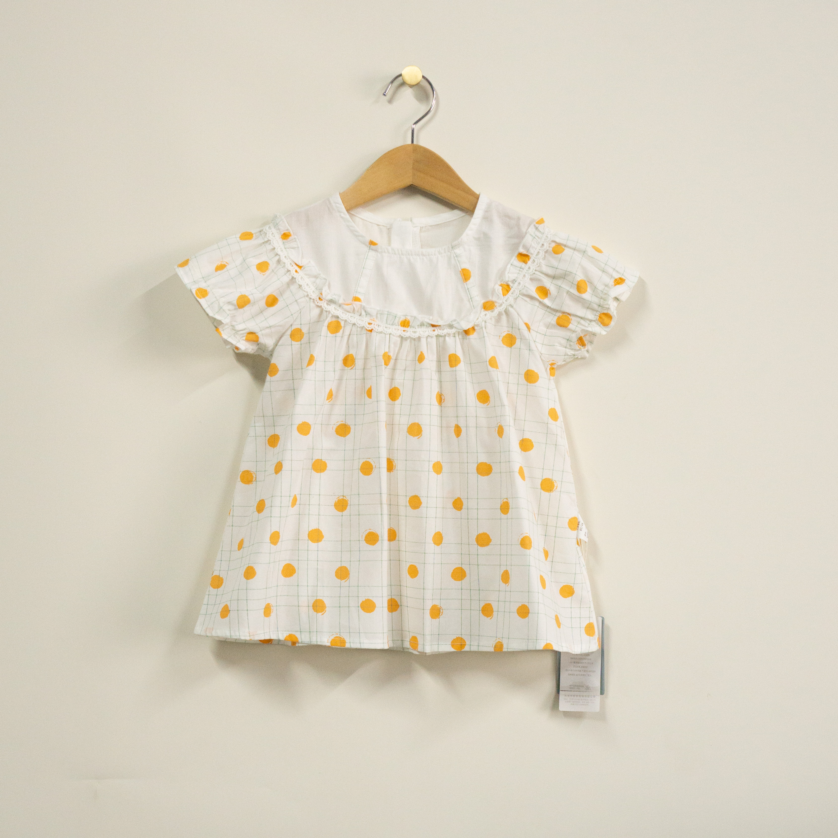 0031-果子纹理仙女裙- -A类纯棉