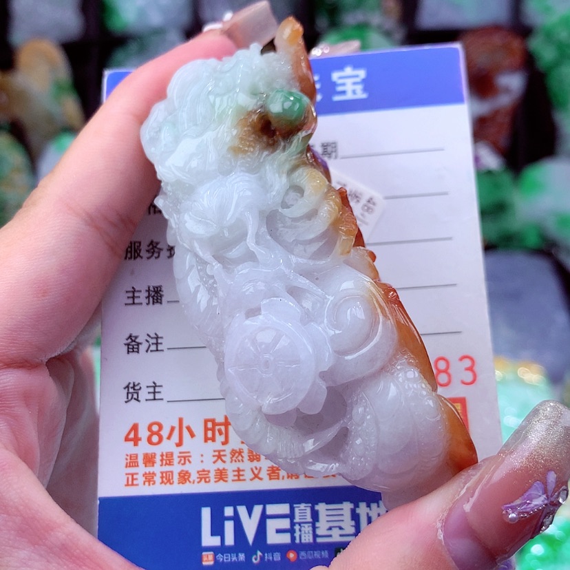 【闪购商品】翡翠颈饰未镶嵌挂件