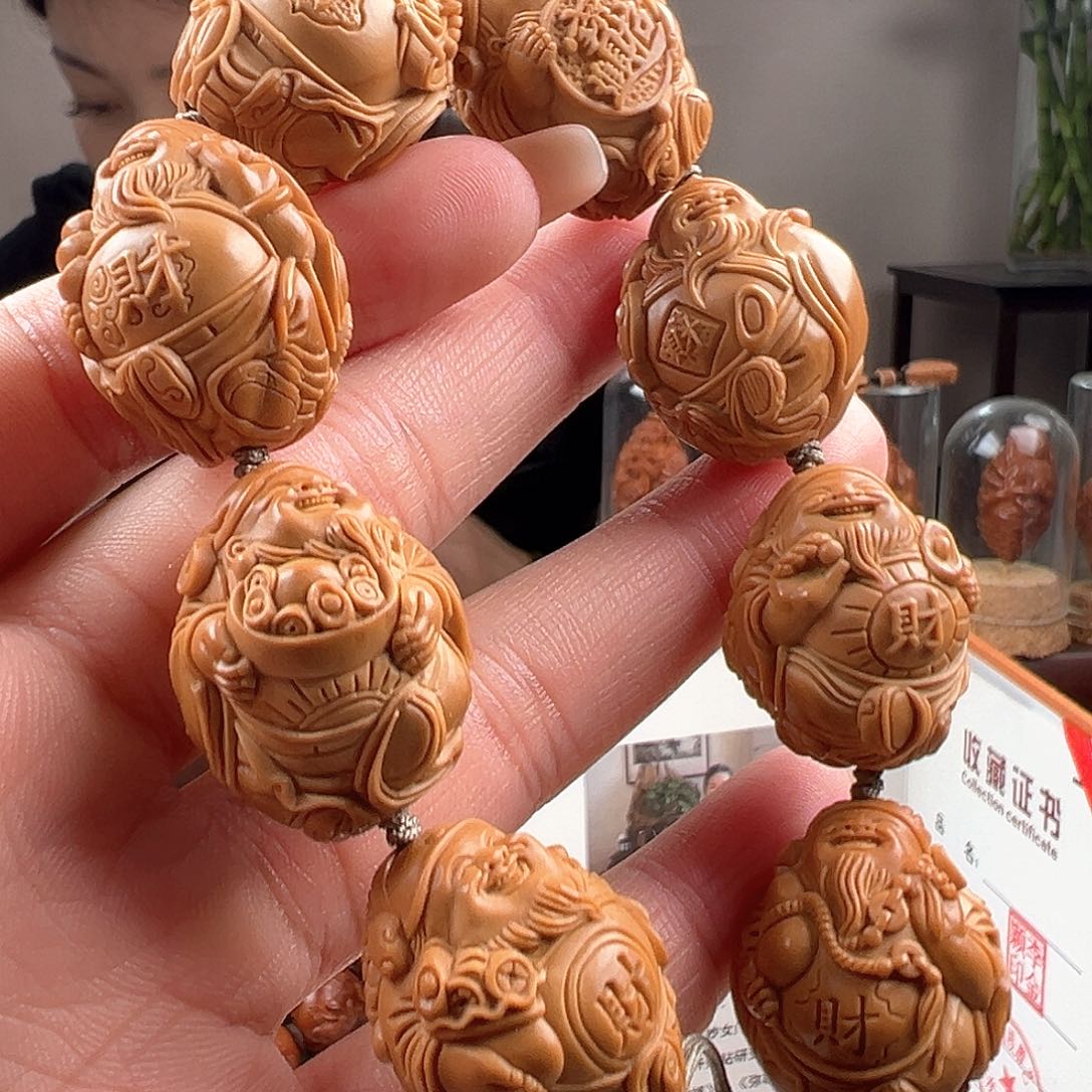 橄榄核吊坠橄榄核雕橄榄核