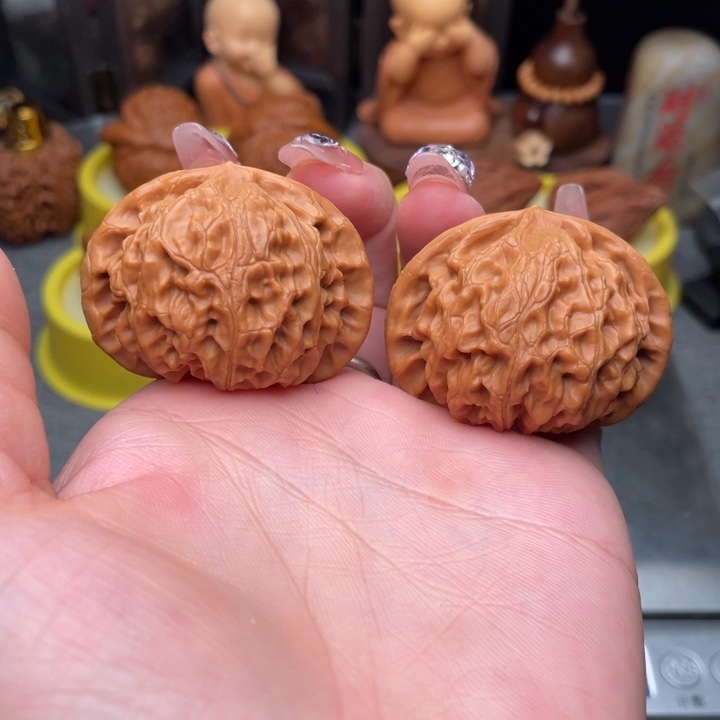 把件文玩核桃宫灯43微修