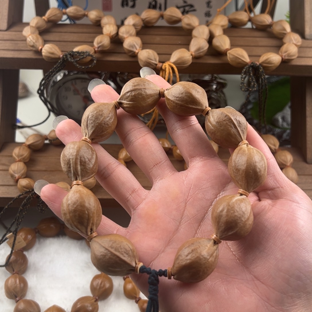 请***子橄榄核手串梅林铁核2.3/3.0鲨鱼背