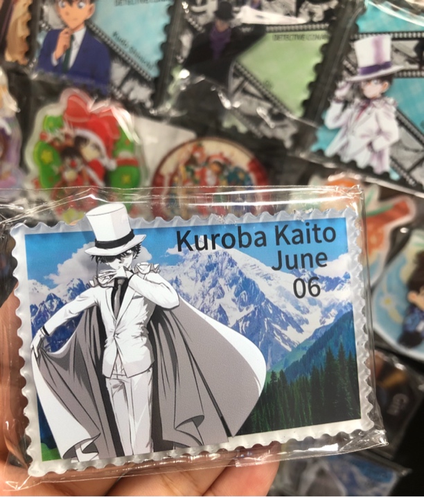 柯南异形亚克力磁吸冰箱贴/二创柯南/卡牌周边/动漫收藏