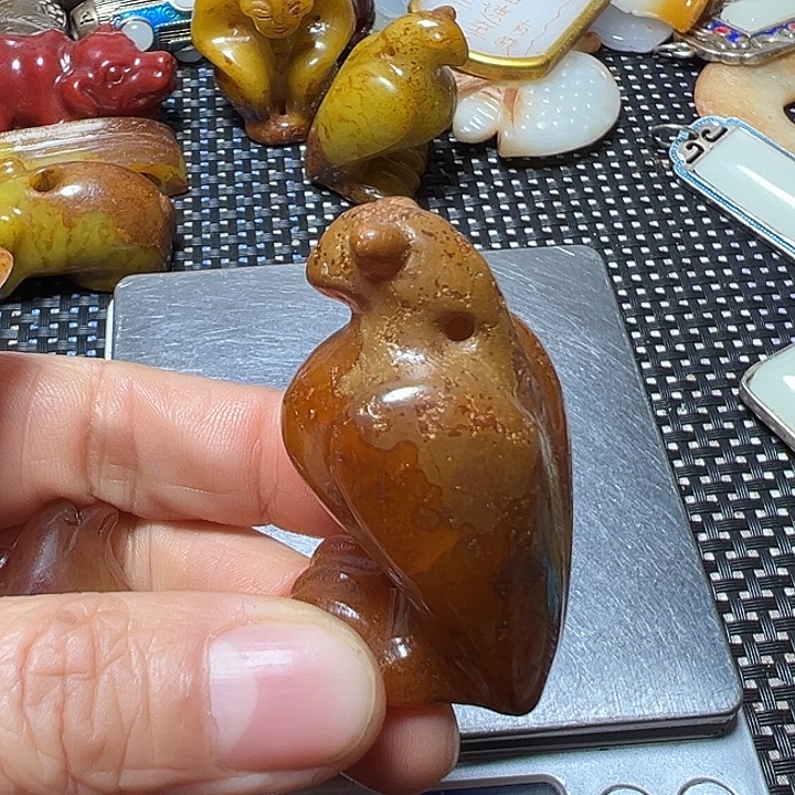 和田玉（糖玉）未镶嵌挂件