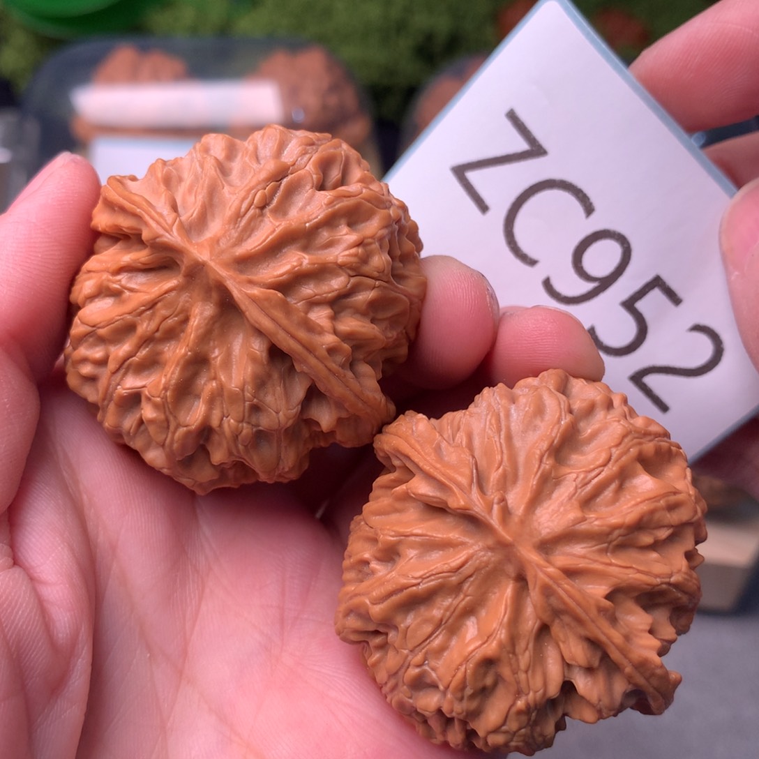 文玩核桃把件毕业苹果43