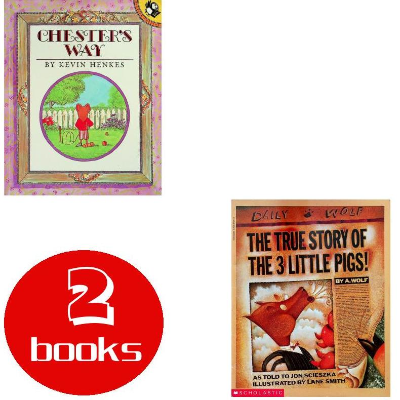 英文原版绘本2本93251213023