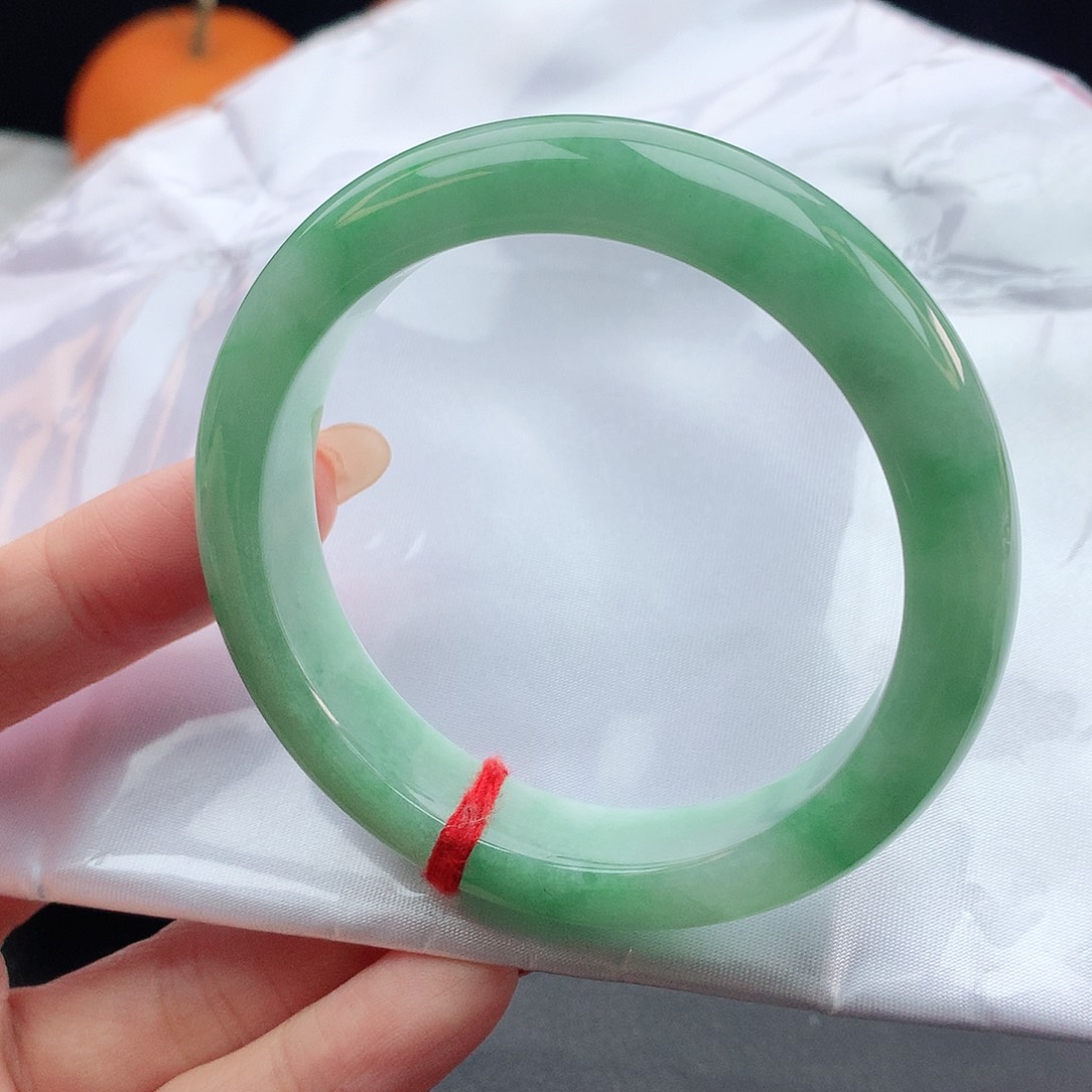 翡翠手镯未镶嵌54圈口882245