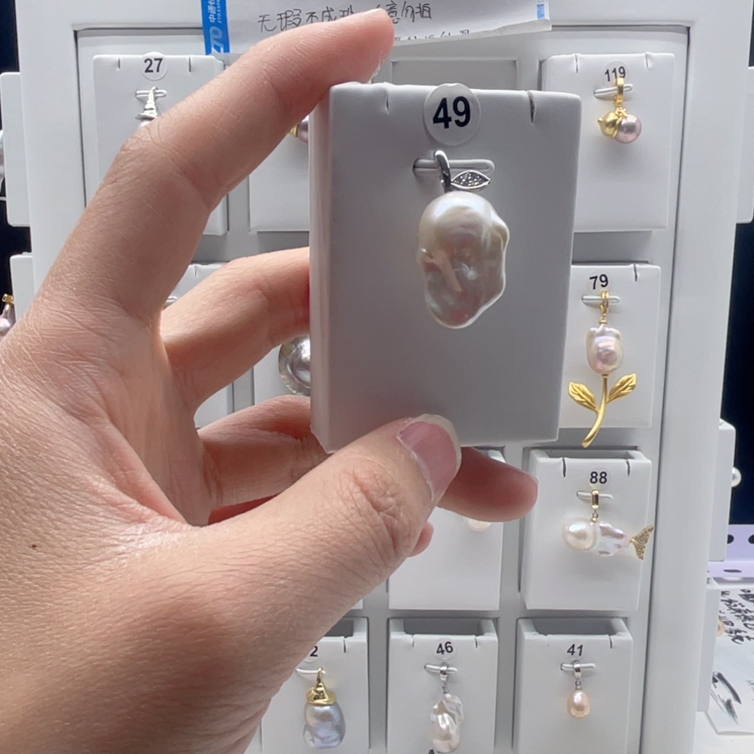 颈饰淡水珍珠合金