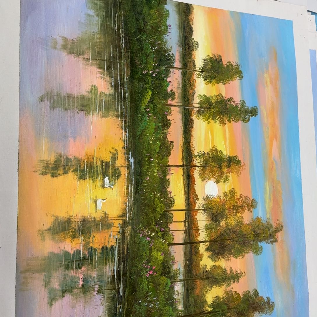 油画优惠活动开始了。