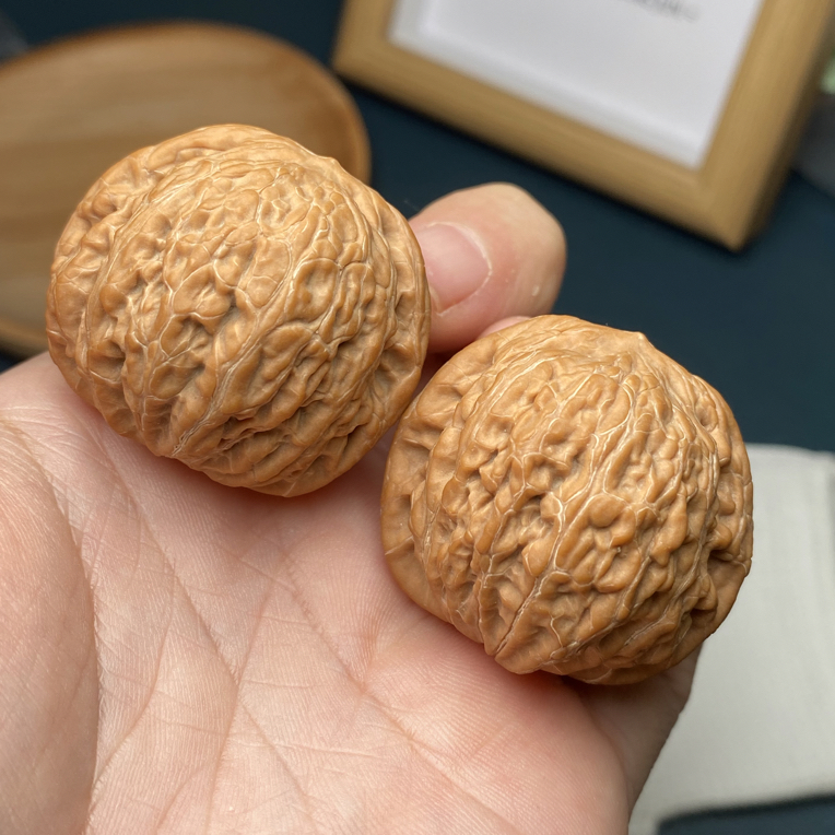 文玩核桃把件39铁锤