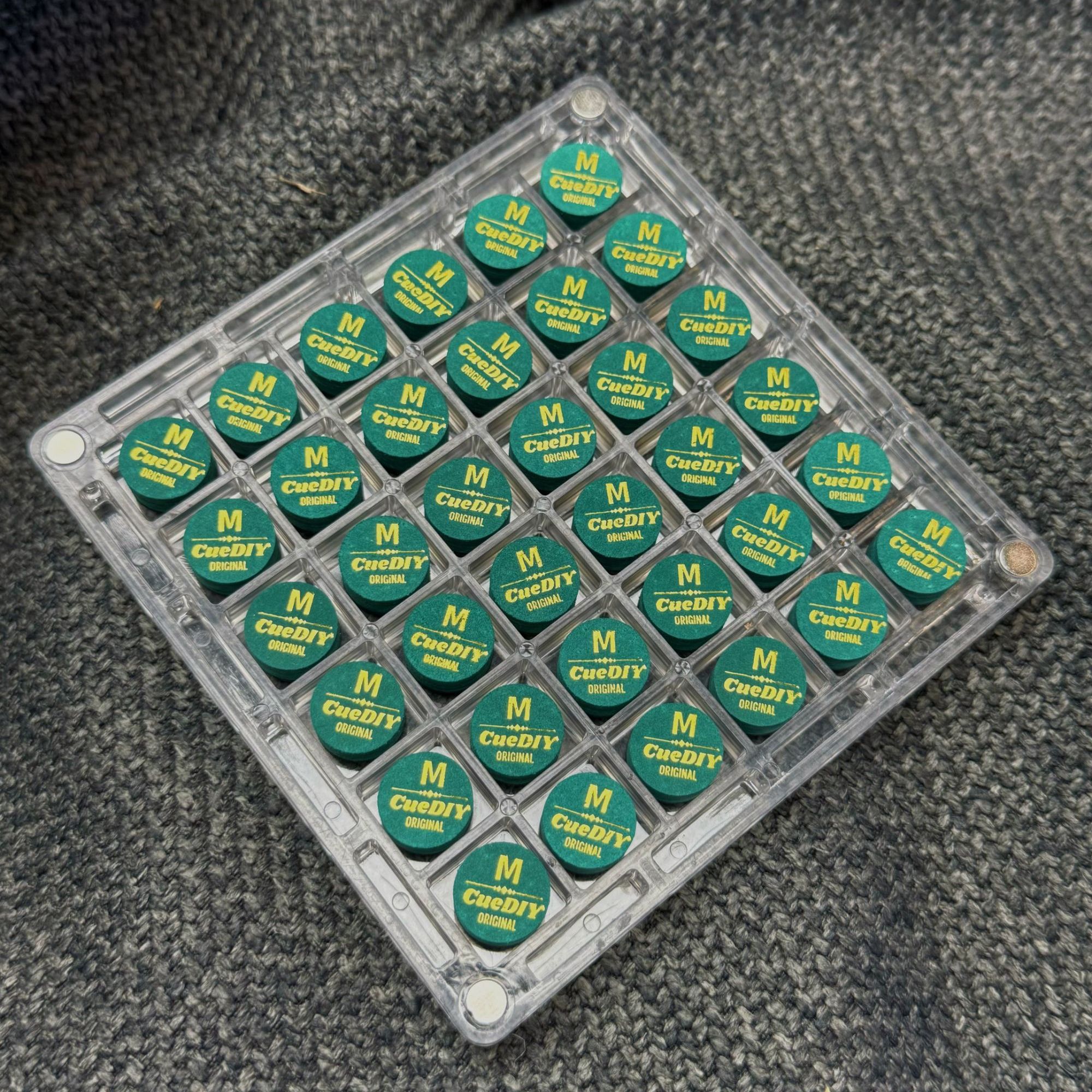 Cuediy青色高弹力皮头带垫片大头杆皮头中性M