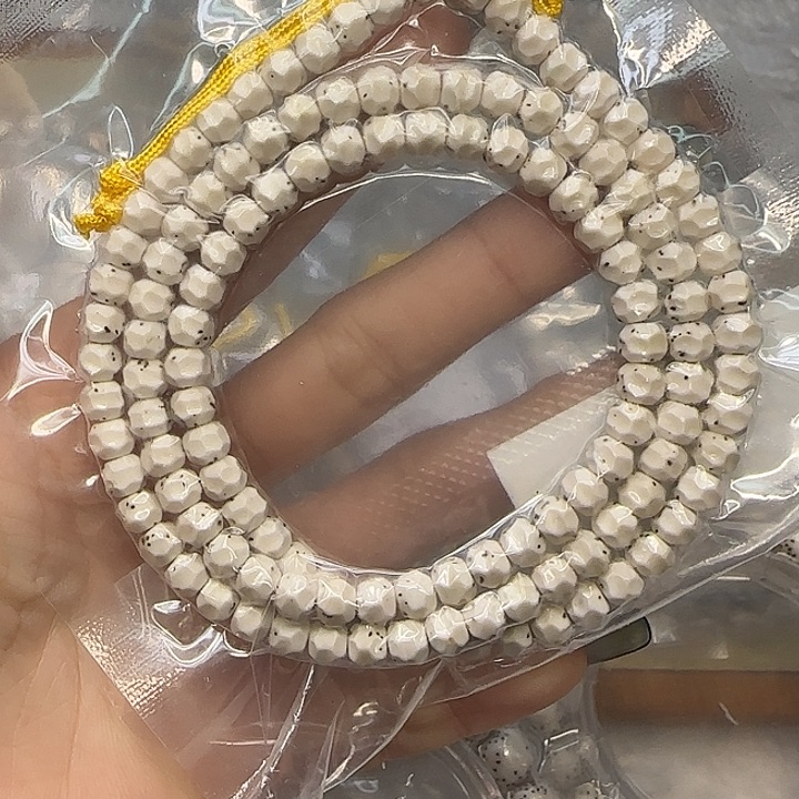 星月菩提吊坠半臂留白无相