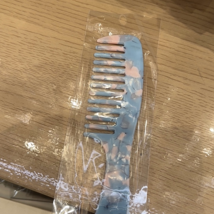 醋酸铁合金梳子蓝