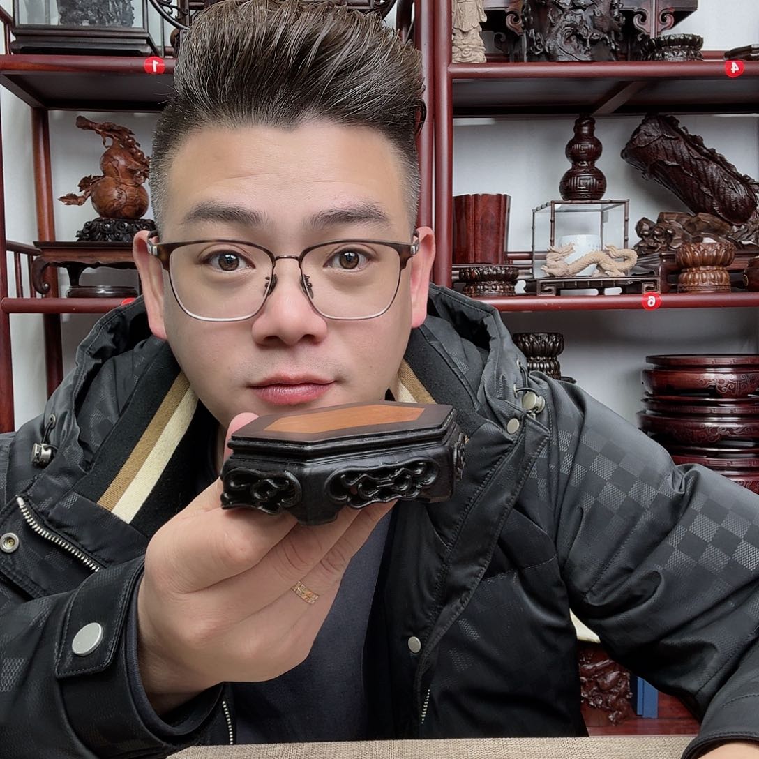 紫光檀工艺品底座