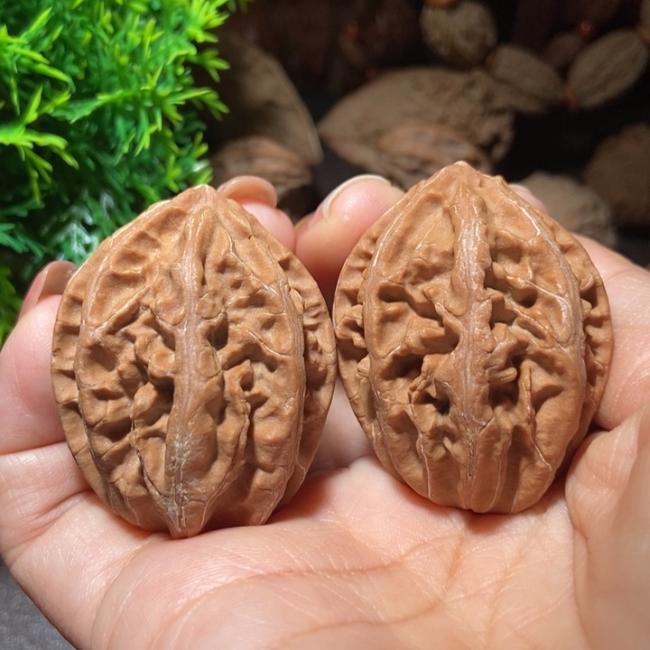 把件文玩核桃东北楸子小雪62