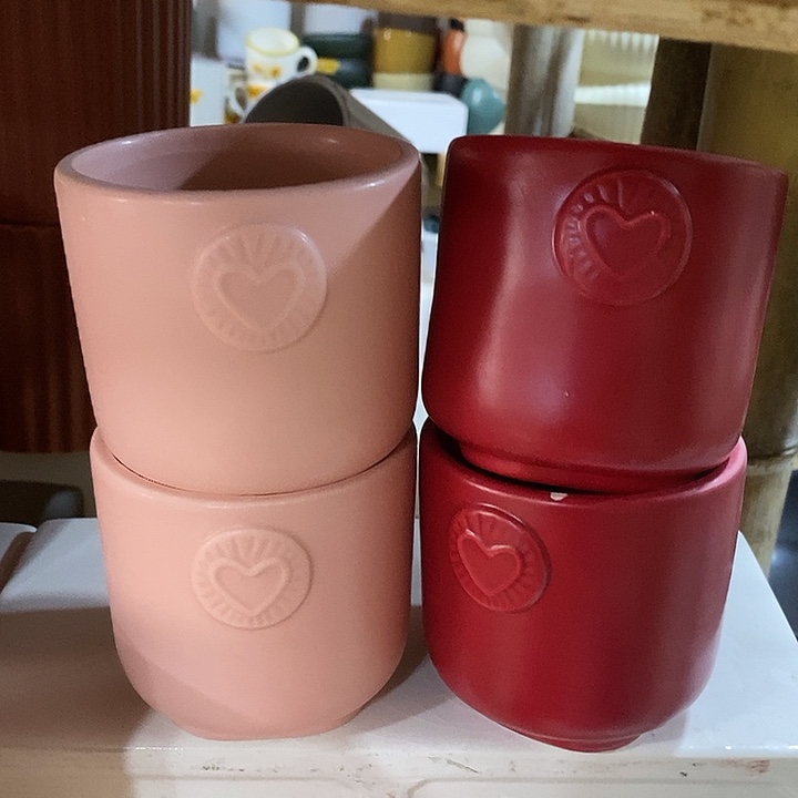 陶摆件陶盆有孔 瑕疵介意勿拍