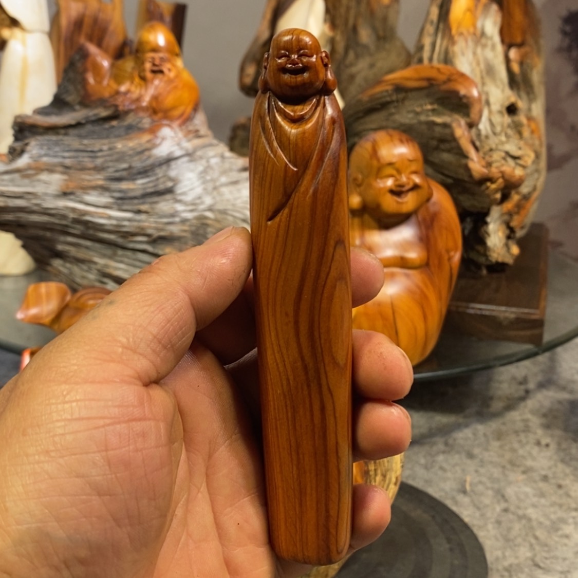 【闪购商品】柏木（崖柏）木雕工艺品摆件家居手把件