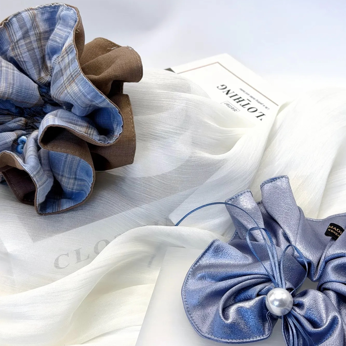 韩系简约小众风发夹少女秋冬复古头饰