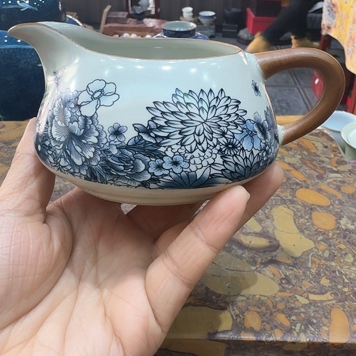 汝瓷公道一个，瓷。。。