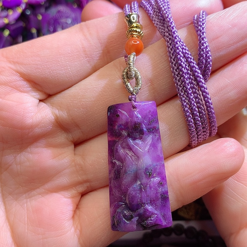 【闪购商品】苏纪石（舒俱来）吊坠未镶嵌