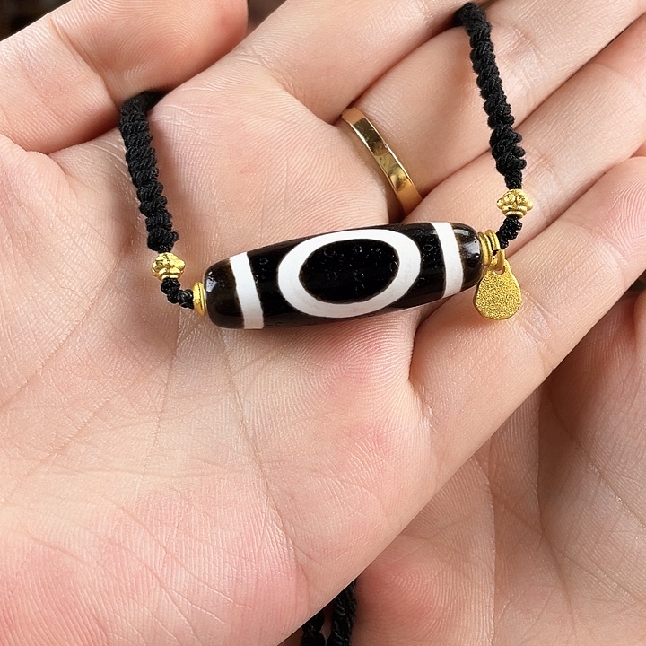 玛瑙/玉髓颈饰合金